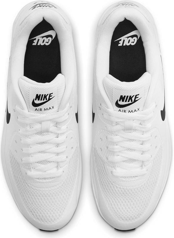 ナイキ メンズ ゴルフシューズ Nike Men's Air Max 90 G Golf Shoes - White/Black_3