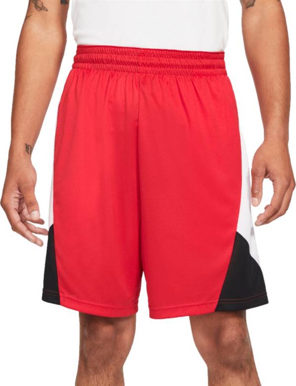 ナイキ メンズ バスケットボール ショートパンツ Nike Men's Dri-FIT Rival 9'' Basketball Shorts - University Red