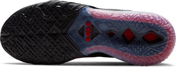 ナイキ メンズ バッシュ Nike Lebron 18 Low - Blk/Wht/Uni Red_1
