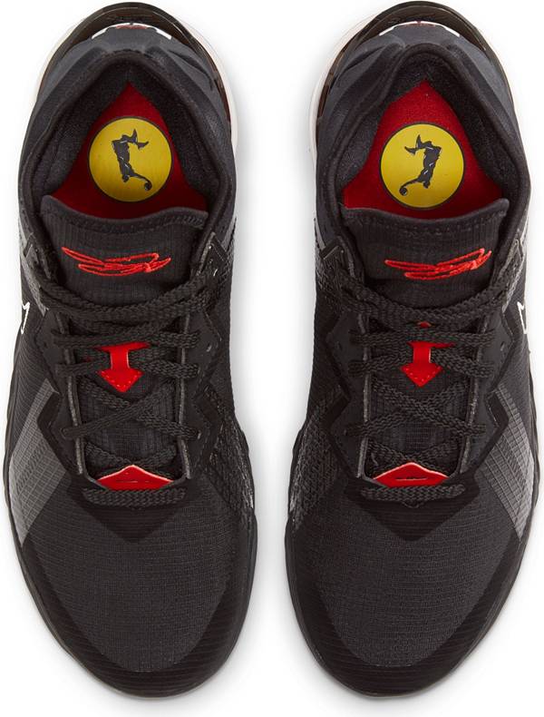 ナイキ メンズ バッシュ Nike Lebron 18 Low - Blk/Wht/Uni Red_3