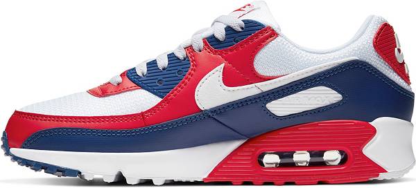 ナイキ メンズ エアマックス９０ Nike Air Max 90 "USA" スニーカー White/White/Deep /University Red