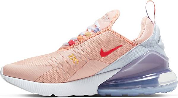 ナイキ レディース スニーカー Nike Women's Air max 270 shoes ランニングシューズ WSH CORAL/WHITE/FTBLL GRY_2