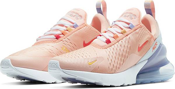 ナイキ レディース スニーカー Nike Women's Air max 270 shoes ランニングシューズ WSH CORAL/WHITE/FTBLL GRY_4