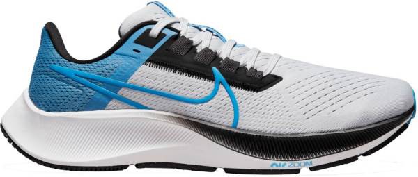 ナイキ メンズ ズームペガサス３８ ランニングシューズ Nike Men's Air Zoom Pegasus 38 Running Shoes - Grey/Blue