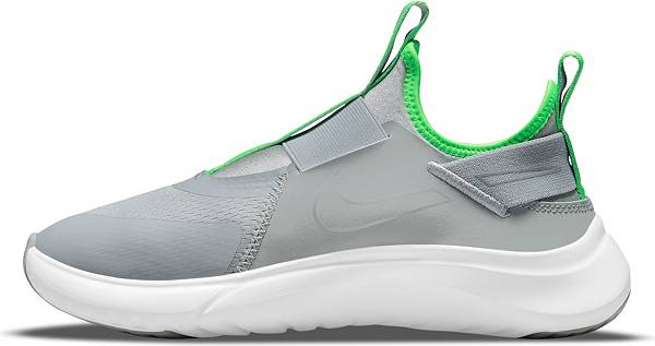 ナイキ キッズ/レディース ランニングシューズ Nike Kids' Grade School Flex Plus Running Shoes - Grey/Silver/Green_2
