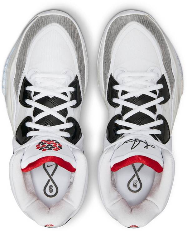 ナイキ メンズ バッシュ Nike Kyrie Infinity Basketball Shoes - White/Black/Red