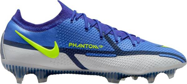 ナイキ メンズ ファントム GT２ サッカー スパイク Nike Phantom GT2 Elite FG Soccer Cleats - Blue/Grey