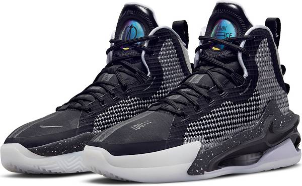 ナイキ メンズ バッシュ Nike Air Zoom G.T. Jump Basketball Shoes - Black/Green/Grey