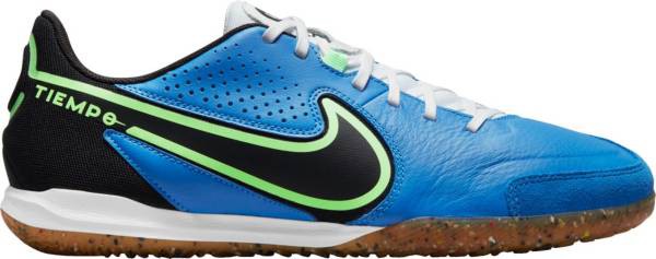 ナイキ メンズ ティエンポレジェンド９ サッカー インドアシューズ Nike Tiempo Legend 9 Academy Indoor Soccer Shoes - Blue/Green