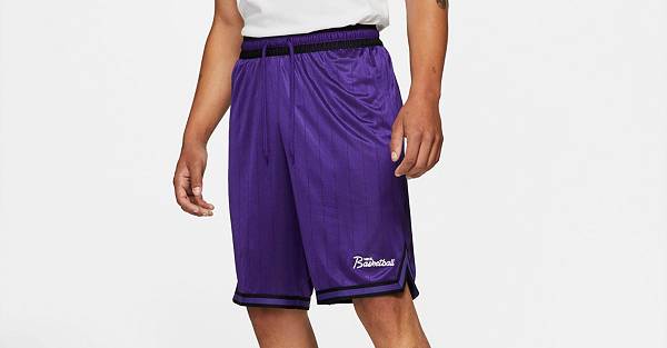 ナイキ メンズ バスケットボール ショートパンツ Nike Men's Dri-FIT DNA Basketball Shorts - Court Purple/White_3