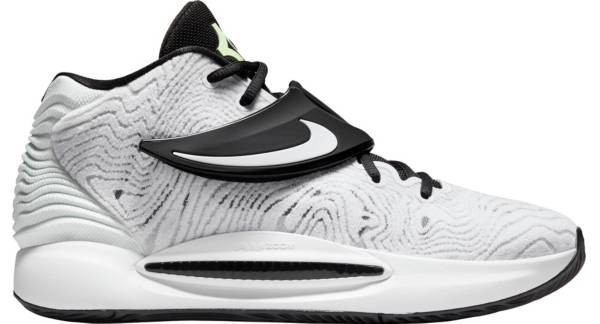 ナイキ メンズ バッシュ Nike KD14 Basketball Shoes - White/Black/Vapor Green