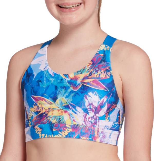ディックス キッズ スポーツブラ DSG Girls' Printed Core Performance Bra - Jungle Floral/Multiの通販は 7,150円