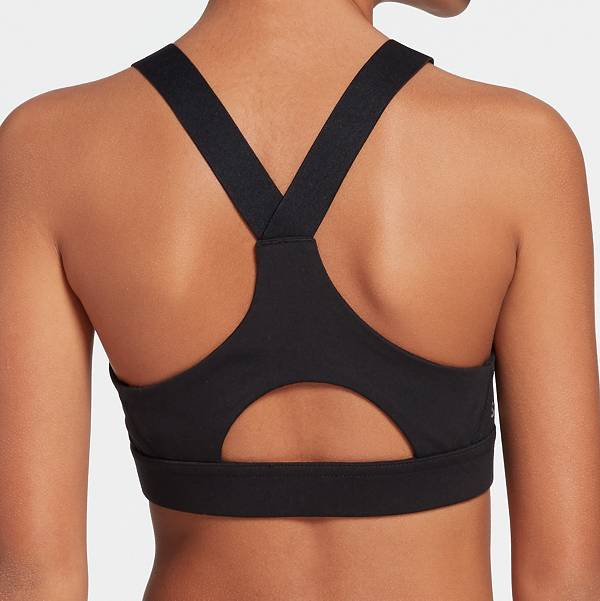 ディックス キッズ スポーツブラ DSG Girls' Printed Core Performance Bra - Pure Black_1