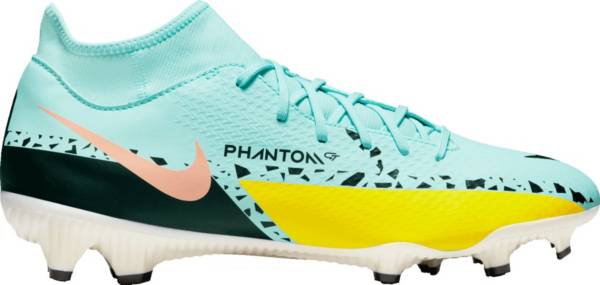 ナイキ メンズ サッカー スパイク Nike Phantom GT2 Academy Dynamic Fit FG Soccer Cleats - Blue/Yellow