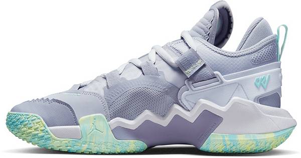 ジョーダン メンズ バッシュ Jordan Why Not? Zer0.5 Basketball Shoes - White/Navy/Mint_2