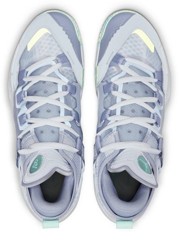ジョーダン メンズ バッシュ Jordan Why Not? Zer0.5 Basketball Shoes - White/Navy/Mint_3
