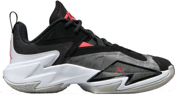 ジョーダン キッズ バッシュ Jordan Kids' GS One Take 3 - Black/Red/Grey 黒 ブラック バスケットシューズ ミニバス 子供 男の子 女のの通販は