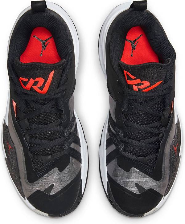 ジョーダン キッズ バッシュ Jordan Kids' GS One Take 3 - Black/Red