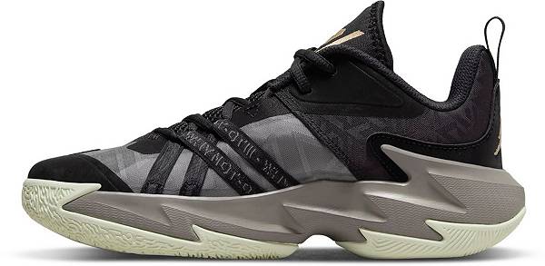 ジョーダン キッズ バッシュ Jordan Kids' GS One Take 3 - Black/Gold 黒 ブラック バスケットシューズ ミニバス 子供 男の子 女の子 ジョーダン キッズ バッシュ Jordan Kids' GS One Take 3 - Black/Gold