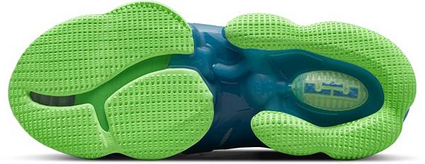 ナイキ メンズ バッシュ Nike Lebron 19 Basketball Shoes - Blue/Green/White