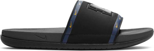 ナイキ メンズ サンダル Nike Men's Offcourt Michigan Slides　- Black/Grey/Navy