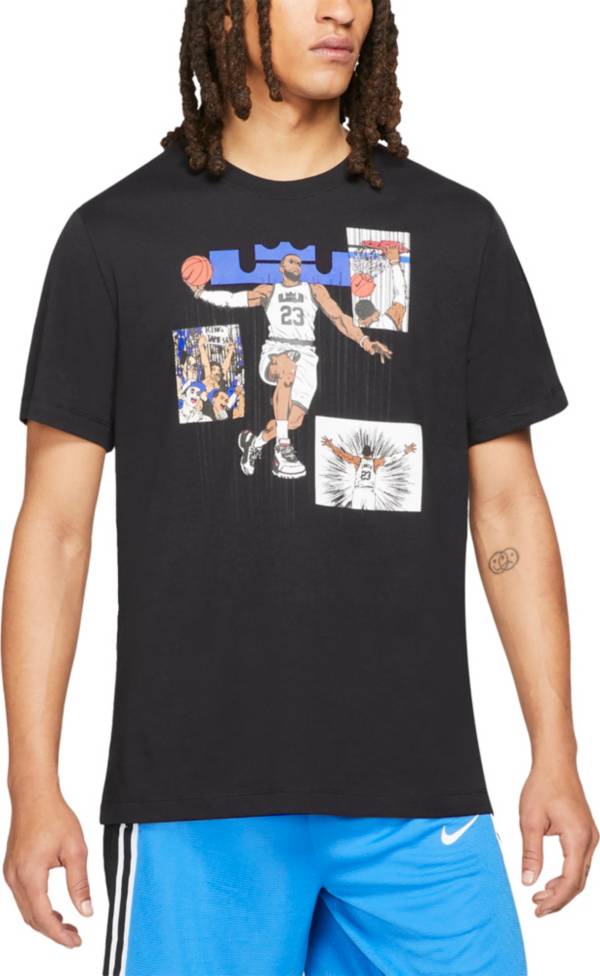 ナイキ メンズ Tシャツ Nike Men's LeBron Logo Basketball T-Shirt - Blackの通販は