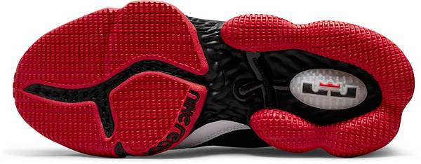 ナイキ メンズ バッシュ Nike LeBron 19 Low Basketball Shoes - Black/White/Red