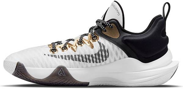 ナイキ メンズ バッシュ Nike Giannis Immortality Basketball Shoes - White/Gold/Black