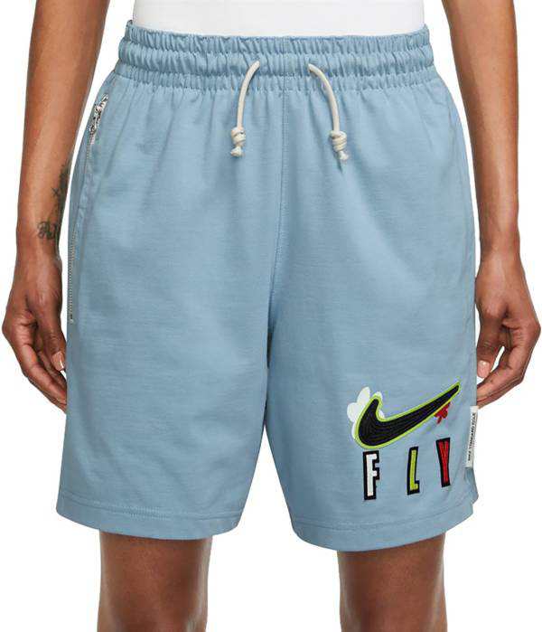 新モデル ナイキ レディース バスパン ハーフパンツ Nike Women´s Standard Issue Fleece Shorts Worn  Blue