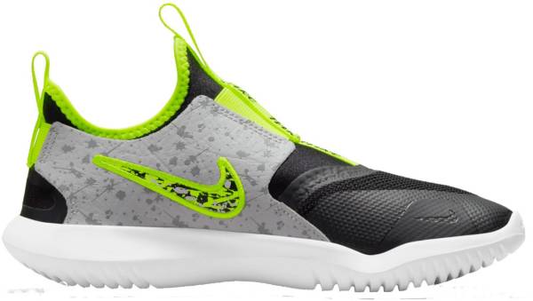 ナイキ キッズ/レディース ランニングシューズ Nike Kids' Grade School Flex Runner Running Shoes - Black/Volt/White