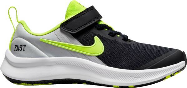 ナイキ キッズ/ジュニア ランニングシューズ Nike Kids Preschool Star Runner 3 Shoes - Black/Cool Grey/Voltの通販は