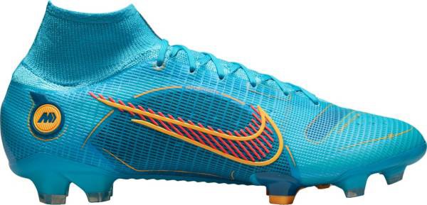 ナイキ メンズ マーキュリアル スーパーフライ８ サッカー スパイク Nike Mercurial Superfly 8 Elite FG Soccer Cleats - Blue/Orange