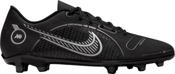 ナイキ メンズ マーキュリアル ヴェイパー１４ サッカー スパイク Nike Mercurial Vapor 14 Club FG Soccer Cleats - Black/Silver