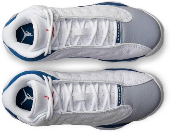 ナイキ キッズ バッシュ Jordan Kids' Grade School Air Jordan 13 Retro Basketball Shoes - White/Red/Blue_3