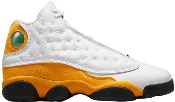 ジョーダン キッズ バッシュ Jordan Kids' GS Air Jordan 13 Retro - White/Yellow 白 ホワイト バスケットシューズ ミニバス 子供 男の子 女の子