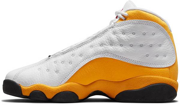 ジョーダン キッズ バッシュ Jordan Kids' GS Air Jordan 13 Retro - White/Yellow 白 ホワイト バスケットシューズ ミニバス 子供 男の子 女の子 ジョーダン キッズ バッシュ Jordan Kids´ GS Air Jordan 13 Retro