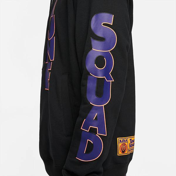 ナイキ メンズ パーカー Nike x Men´s LeBron Space Jam Tune Squad Graphic Hoodie  Black 免許証所持