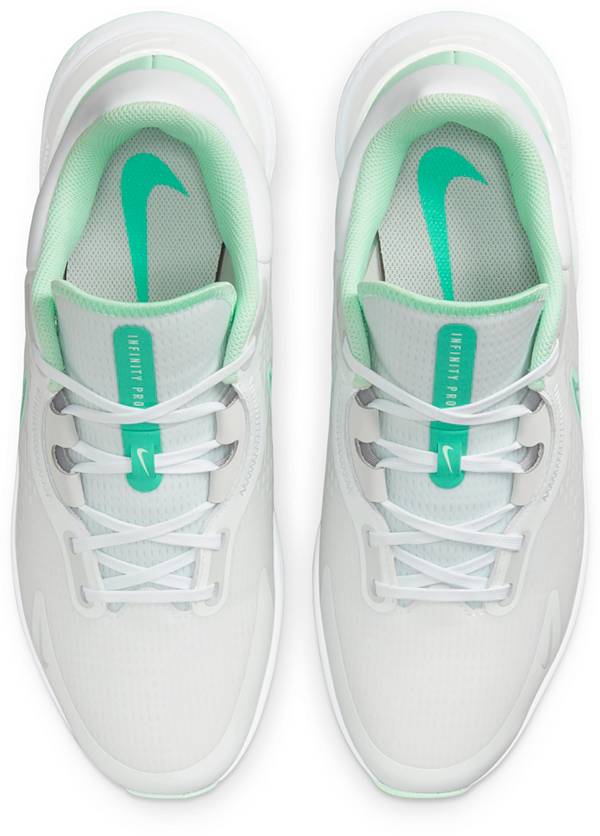 ナイキ メンズ ゴルフシューズ Nike Men's Infinity Pro 2 Golf Shoes - White/Mint