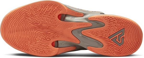 ナイキ メンズ バッシュ Nike Zoom Freak 4 Basketball Shoes - Grey/Orange/Grey_1