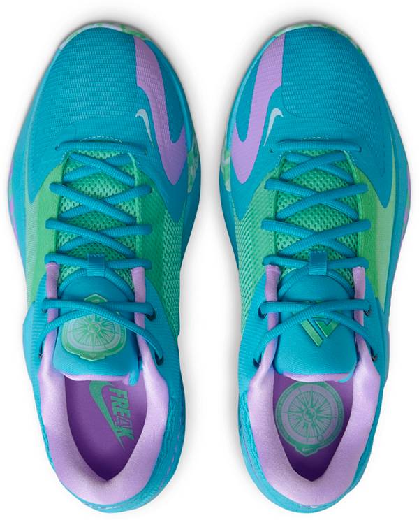 ナイキ メンズ バッシュ Nike Zoom Freak 4 Basketball Shoes - Blue