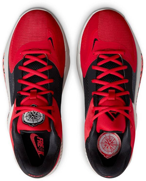 ナイキ メンズ バッシュ Nike Zoom Freak 4 Basketball Shoes - Red/Crimson_3
