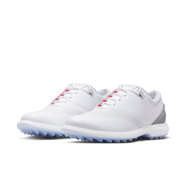 ジョーダン メンズ ゴルフシューズ Air Jordan Men's ADG 4 Golf Shoes - White/Platinum/Red_4