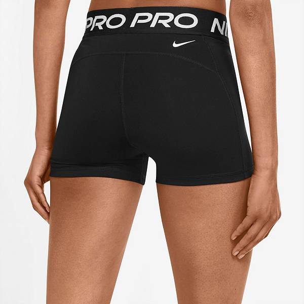 ナイキ レディース トレーニングショーツ Nike Pro Women's Dri-FIT 3” Graphic Shorts - Black ナイキ レディース トレーニングショーツ Nike Women's Pro Dri-FIT 3
