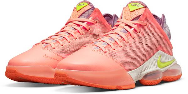 ナイキ メンズ バッシュ Nike Lebron 19 Low Basketball Shoes - Orange/Green