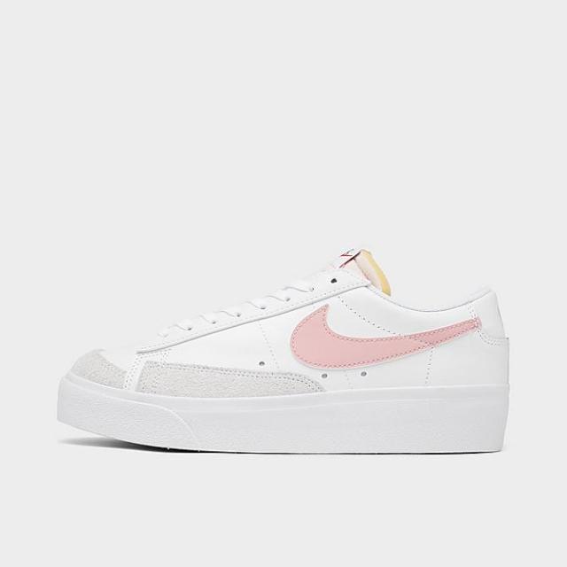 ナイキ レディース スニーカー Women's Nike Blazer Low Platform Casual Shoes - White/Pink Glaze/Summit Whiteの通販は