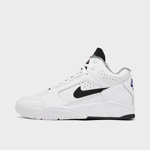 ナイキ メンズ スニーカー Nike Air Flight Lite Mid - White/Black