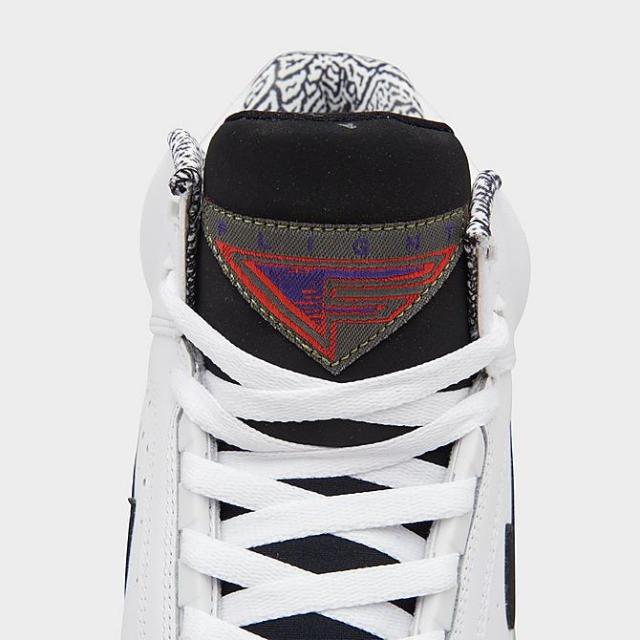 ナイキ メンズ スニーカー Nike Air Flight Lite Mid - White/Black_2