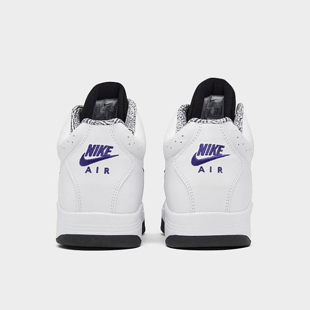 ナイキ メンズ スニーカー Nike Air Flight Lite Mid - White/Black_3
