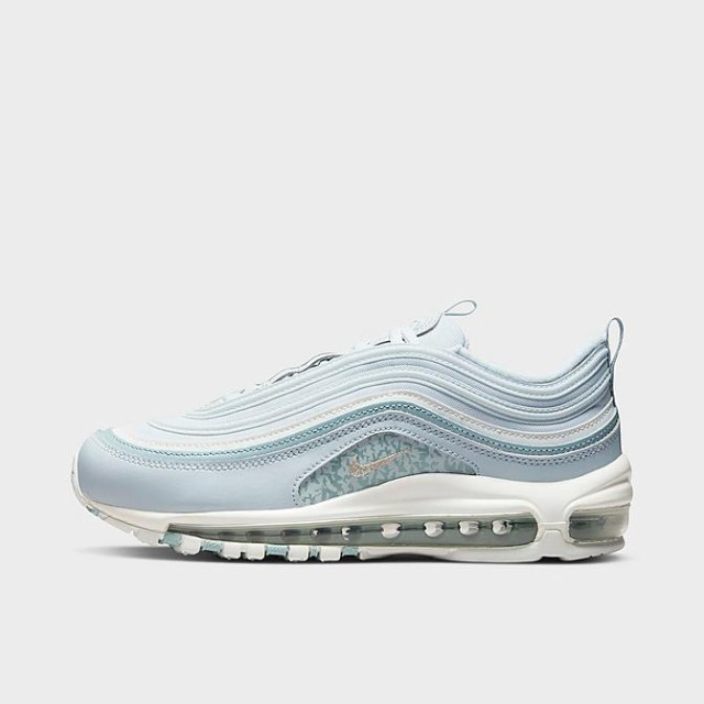 ナイキ レディース スニーカー Women's Nike Air Max 97 Casual Shoes - Aura/Ocean Cube/Summit White/Metallic Silver