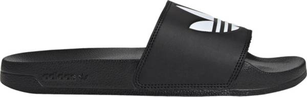 アディダス メンズ サンダル adidas Men's Adilette Lite Slides - Black/Whiteの通販は